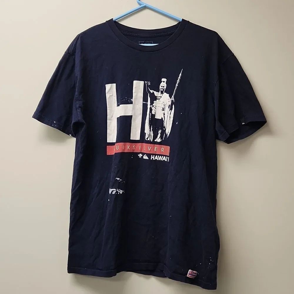Quicksilver Hawaii Royalty T-shirt L